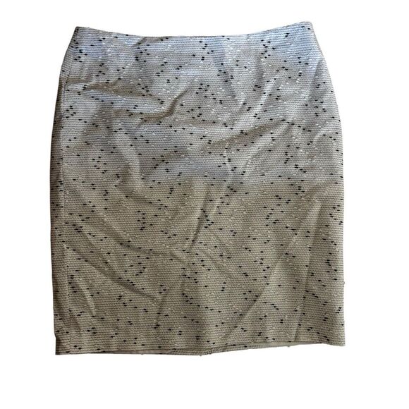Talbots Dresses & Skirts - Talbots Mini Pencil Skirt Women 12P Petites Multicolor Speckled Wool Blend Zip